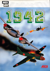 1942 JP MSX JP box art